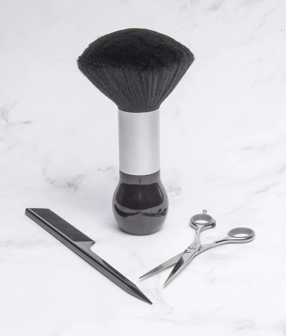 Large Neck Duster Brush for Barbers and Hair Salons - Soft Bristles, 7.5 Inch