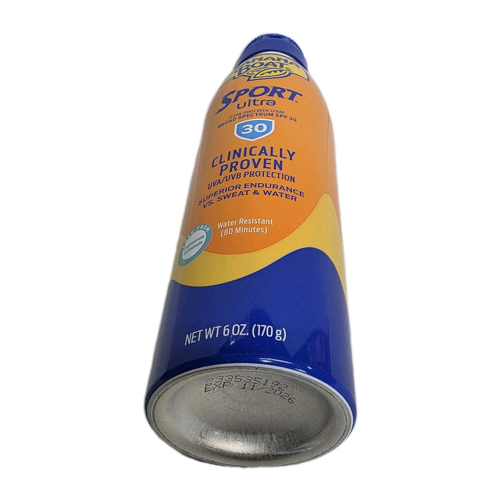 Sunscreen Spray SPF 30 - 2 Pack, Water-Resistant Sun Protection