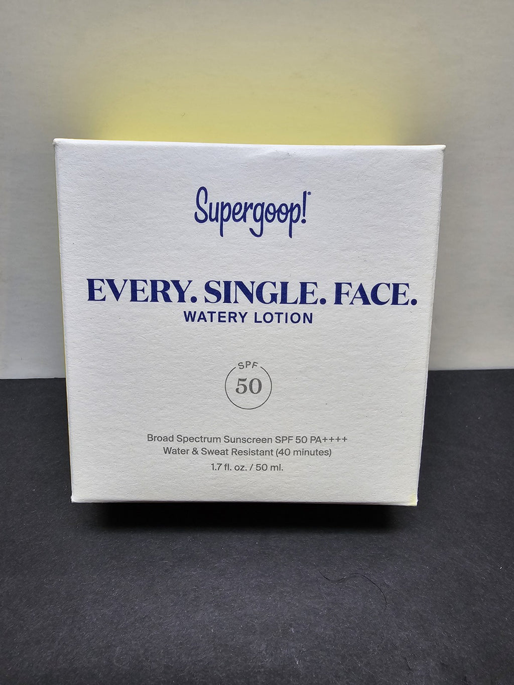 SPF 50 Waterproof Face Lotion with Hydrating Watery Formula - 1.7 Oz