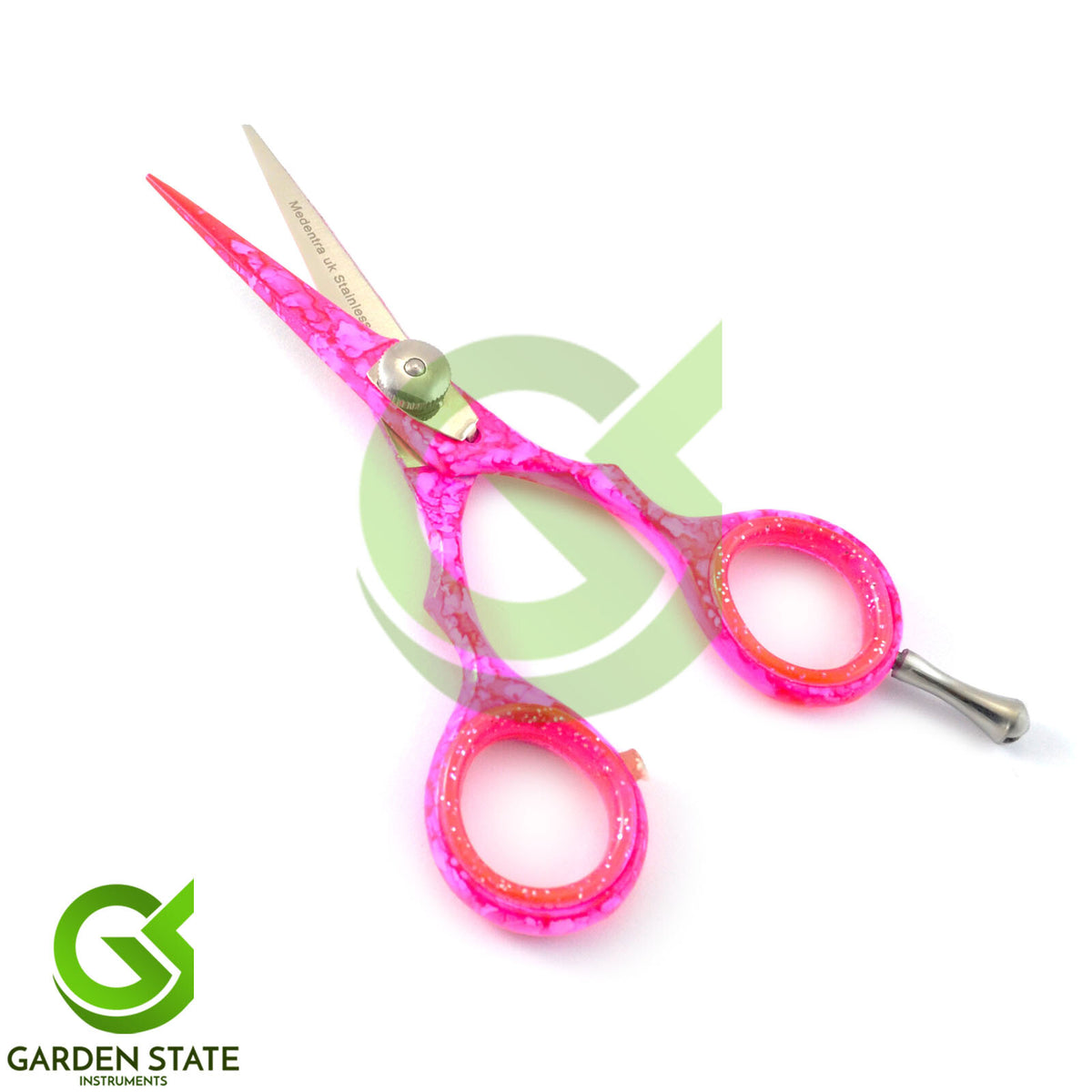 Mini Mustache & Beard Trimming Scissors - Stainless Steel Facial Hair Shears 4.5"