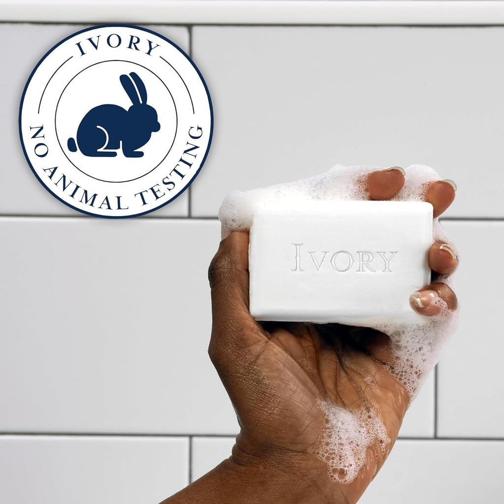 Gentle Bar Soap Pack - 10 x 3.17oz Original Scent for Family & Sensitive Skin