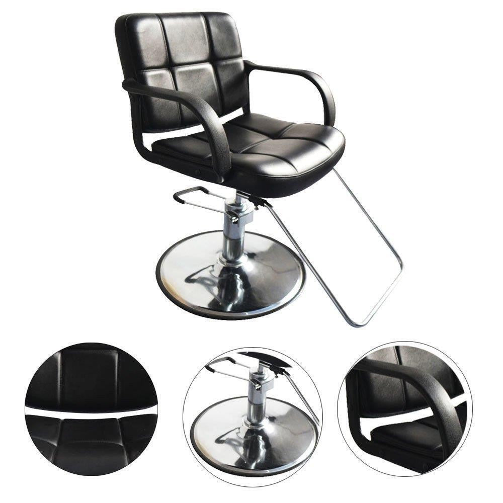 Hydraulic Barber Chair for Salon & Barber Shop - Heavy Duty, Comfortable, Adjustable