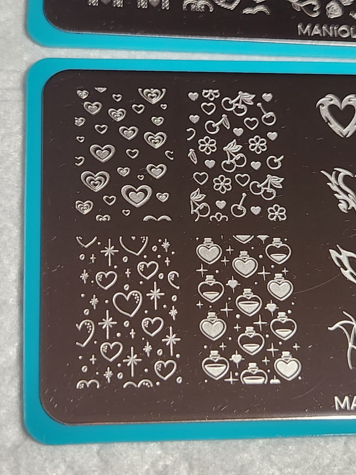Nail Stamping Plate Set for Nail Art - Maniology Mani X Me MXM097 & MXM098