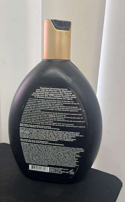 Dark Glo SoTan Elite Black Bronzer - 10x Dark Tan Maximizer, Age Defying, 12 oz