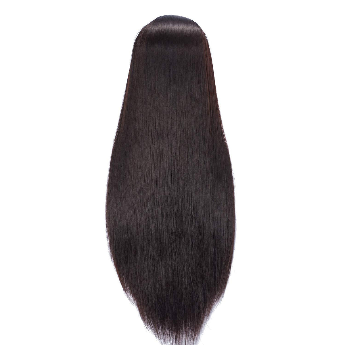 Practice Mannequin Head 26-28 Inch Synthetic Hair for Braiding & Styling