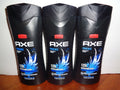 Lot 3 Axe Men Phoenix Crushed Mint & Rosemary Body Wash 16 oz | Refreshing Scent