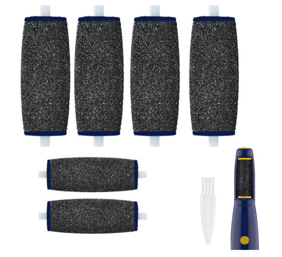 Extra Coarse Replacement Rollers for Foot File - 6 Pack