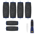 Extra Coarse Replacement Rollers for Foot File - 6 Pack