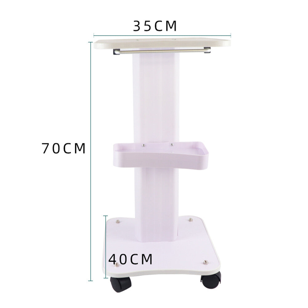 Salon Trolley Cart for Beauty Equipment with Wheels & Storage