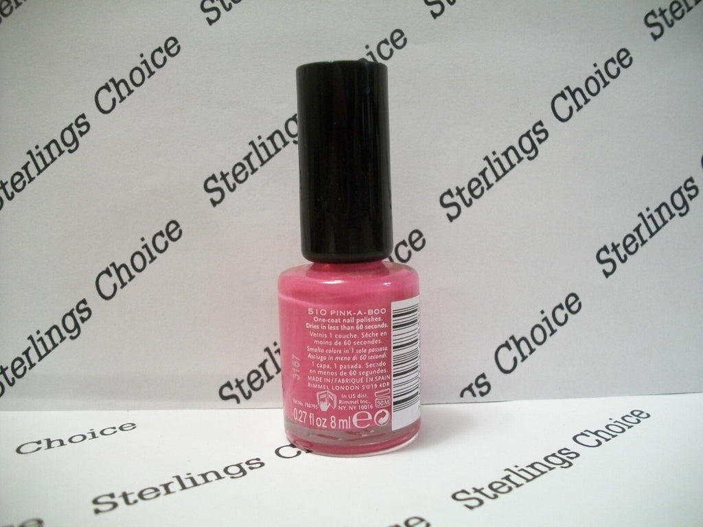 Pink Nail Polish - Fast-Drying, One Coat, 60 Seconds Dry Time