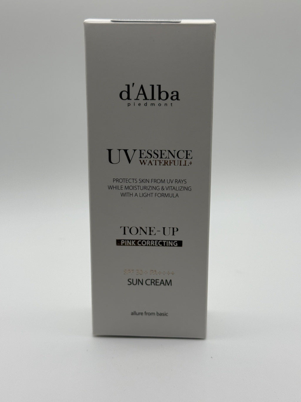 Waterproof Pink Tone-Up Sun Cream SPF50+ for Brightening & UV Protection - 50ml
