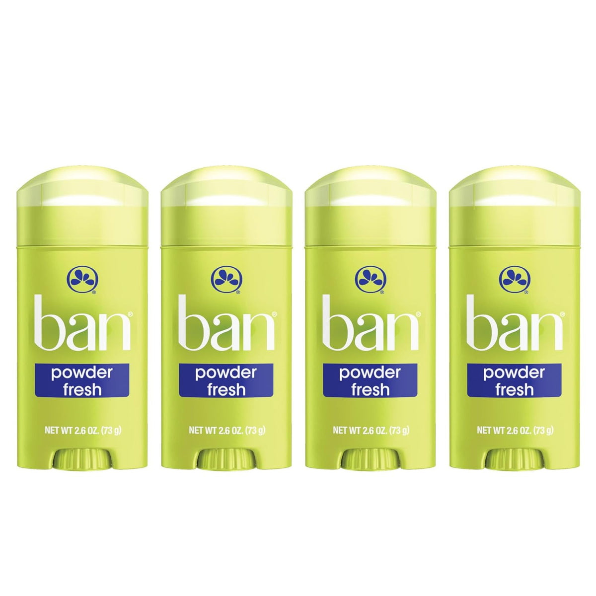 Powder Fresh Invisible Solid Antiperspirant Deodorant Pack of 4 2.6 Oz