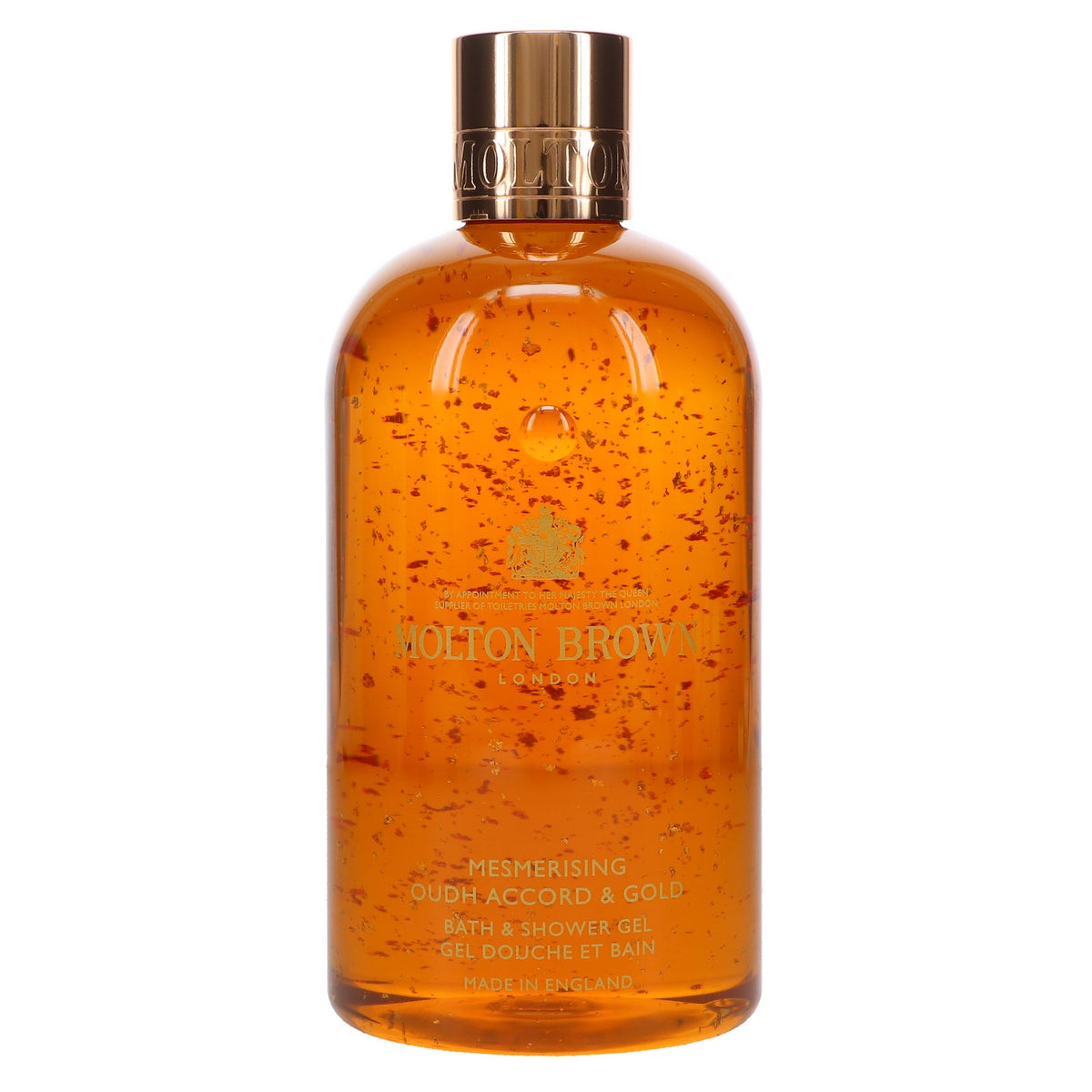 Luxurious Oudh & Gold Bath & Shower Gel - 10 oz | Moisturizing & Fragrant