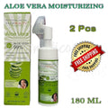 Hydrating Foaming Facial Cleanser with Aloe Vera - 2 Pieces