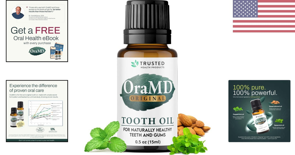 Natural 4-in-1 Tooth Oil for Gum & Gingivitis Relief 15ml