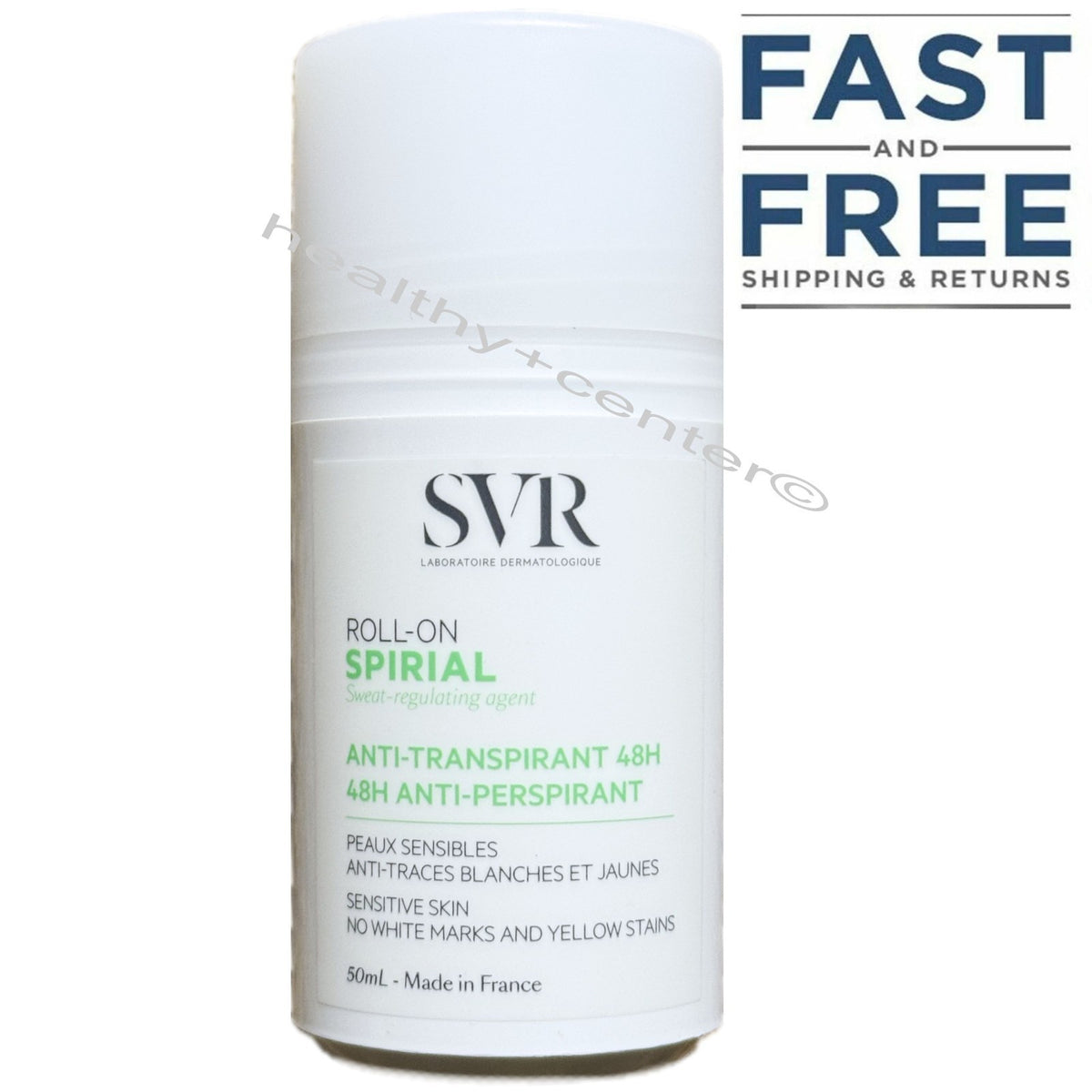 48HR Anti-Perspirant Roll-On Deodorant for Sensitive Skin 50ml