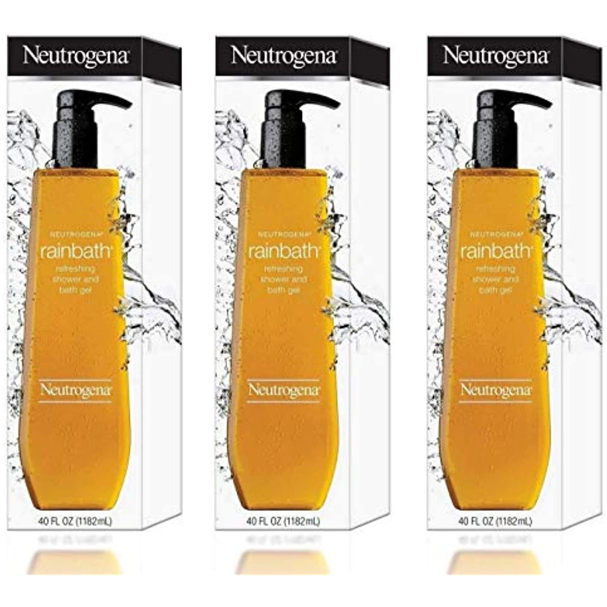 Neutrogena Rainbath Refreshing Shower and Bath Gel 120 Oz 3-Pack