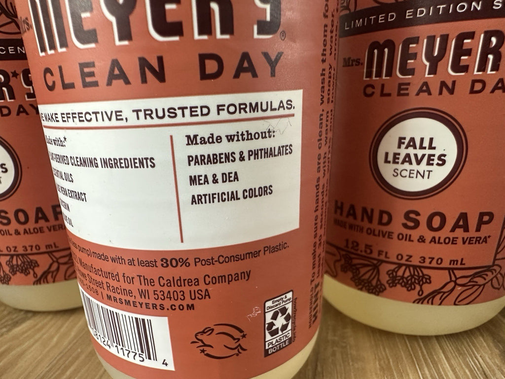 Mrs Meyer’s Fall Leaves Liquid Hand Soap 12.5 oz - Pack of 6