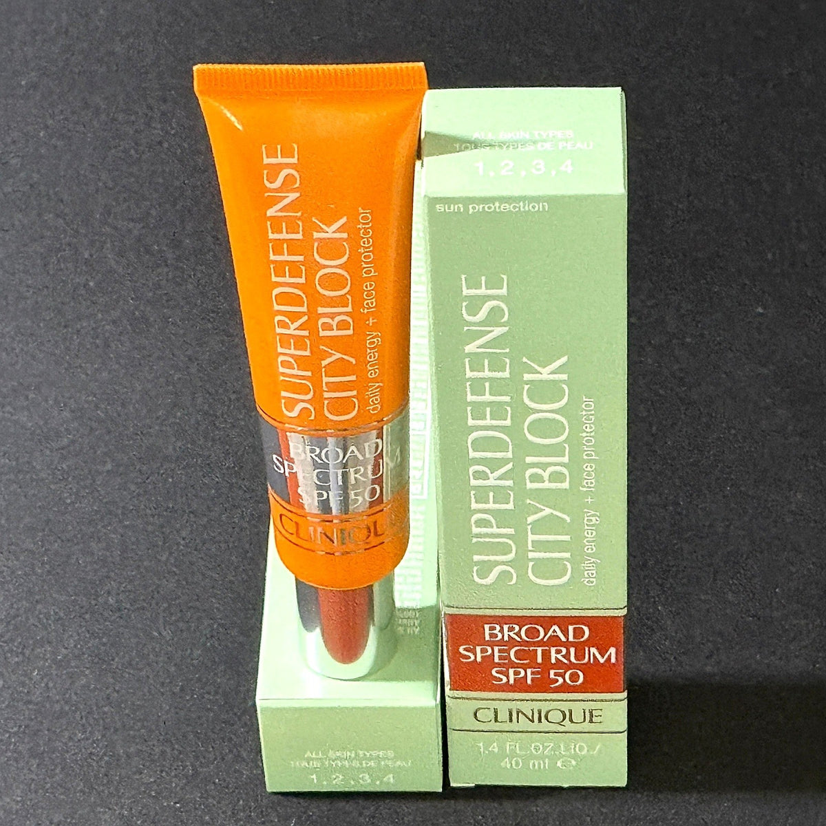 SPF 50 Face Sunscreen with Pollution Protection - 1.4oz, Tinted, Lightweight