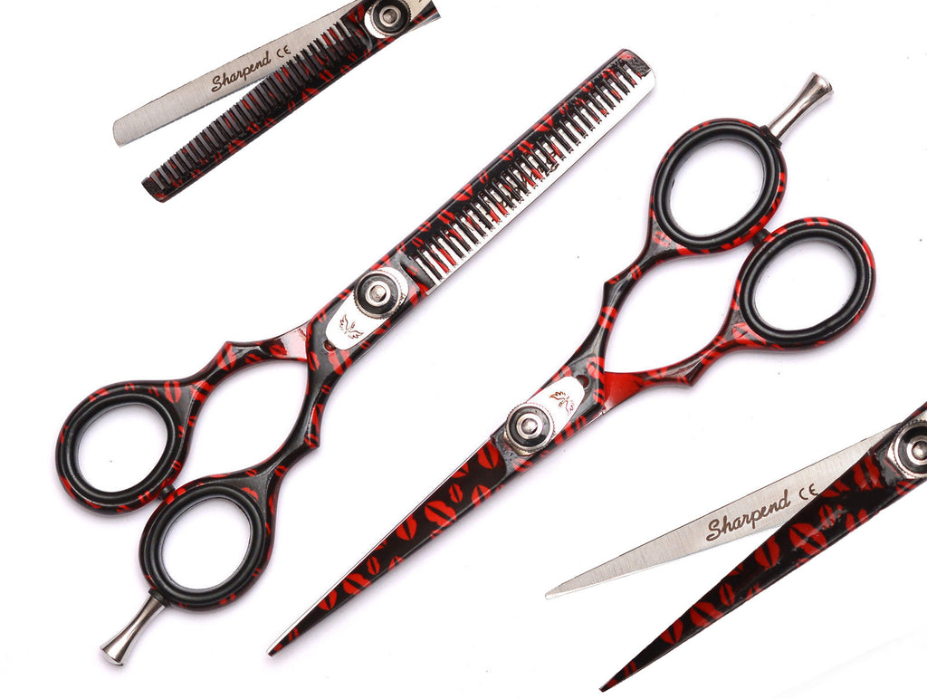 Professional Hair Cutting Scissors 5.5 Inch Barber Shears Styling Tools