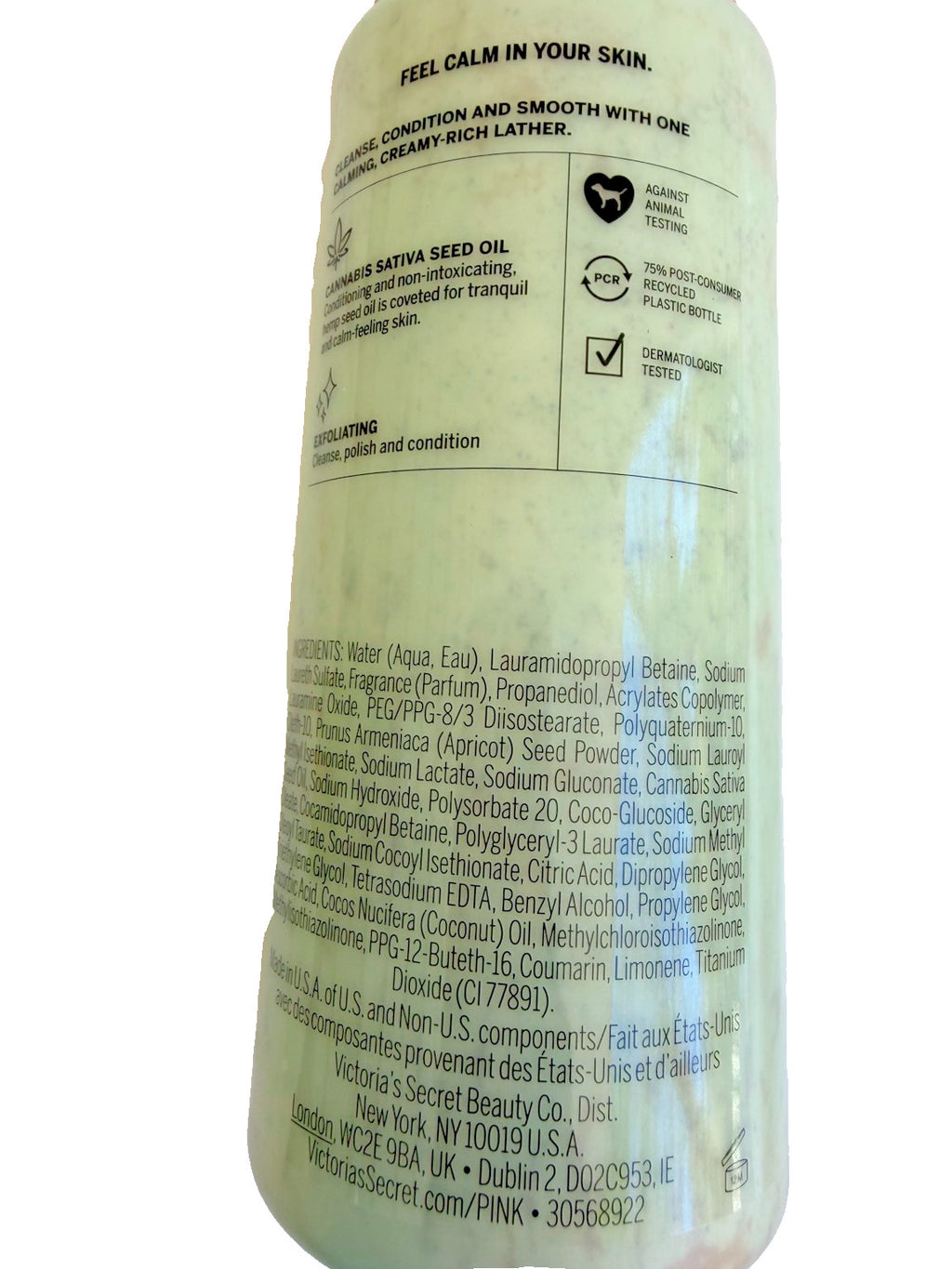 Victoria's Secret Pink Coco Chill Body Wash Set - Hydrating & Soothing, 2 x 16oz
