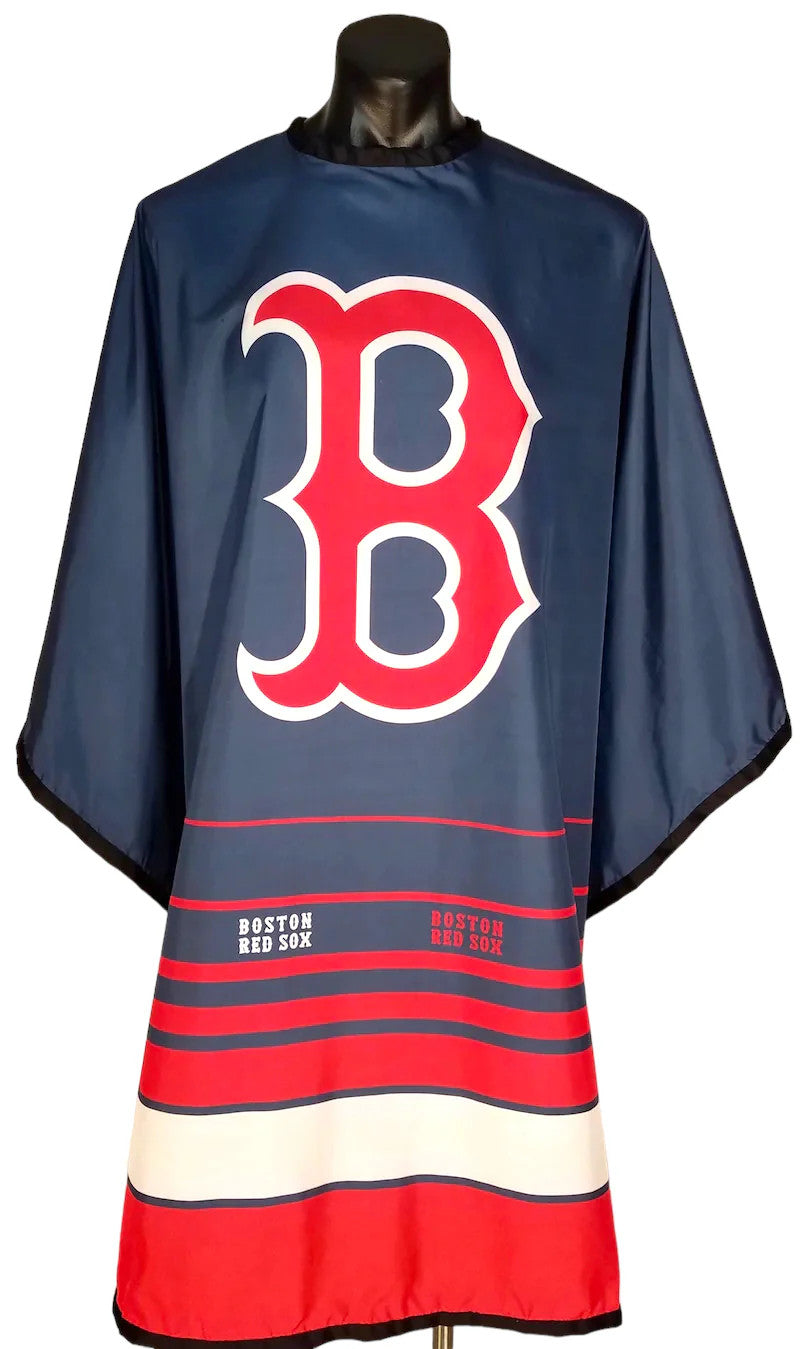 Officially Licensed MLB Barber Capes with Team Logos - Polyester Cutting Cape