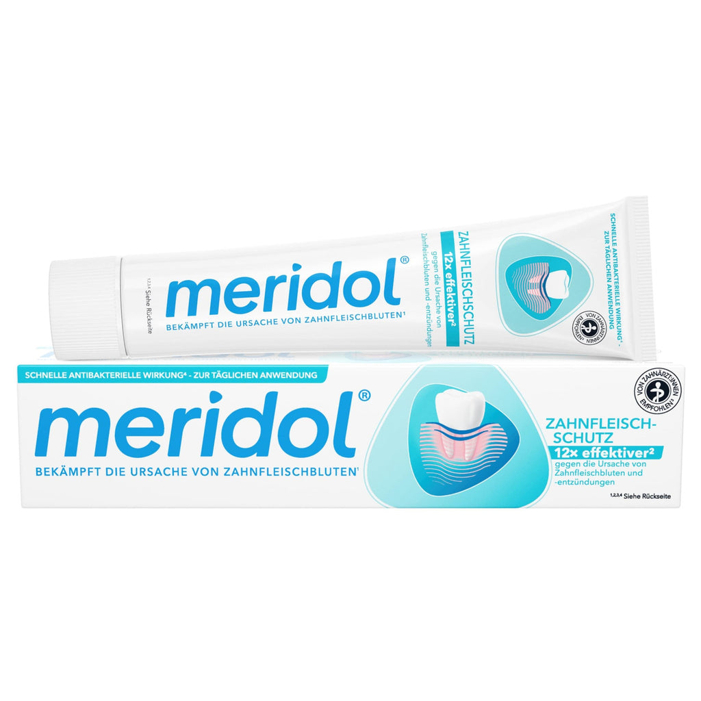 Meridol Toothpaste 2 Pack - Gum & Tooth Decay Protection, 253 Fl Oz