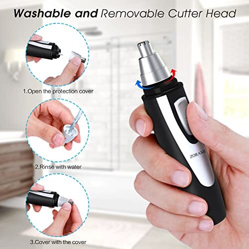 Ear and Nose Hair Trimmer Clipper - Professional Personal Grooming Device