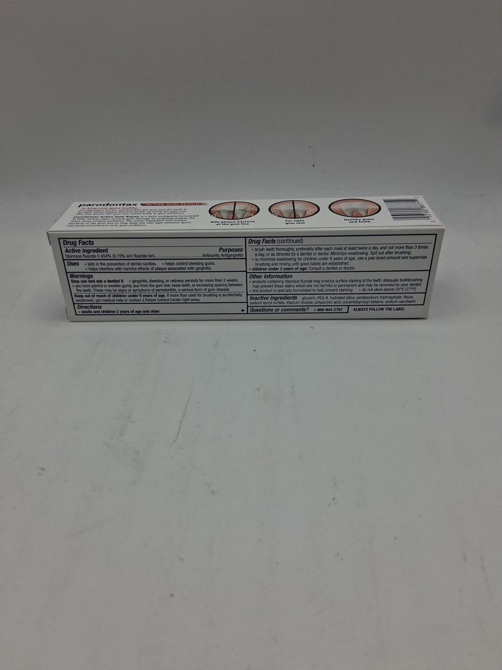 Parodontax Fresh Mint Gum Repair Toothpaste - 3.4 Oz, Pack of 12