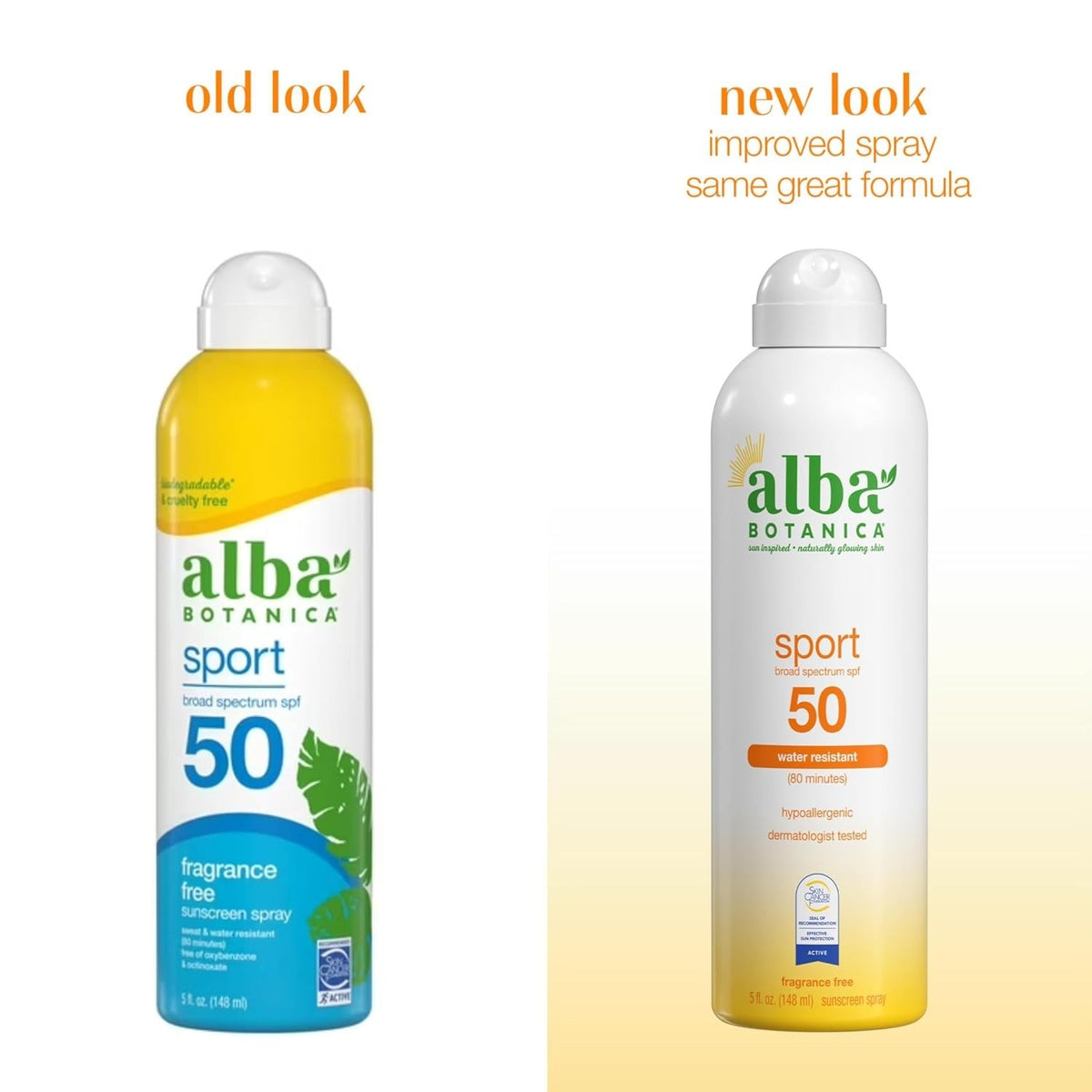Eco-Friendly SPF 50 Sport Sunscreen Spray - Nourishing Coconut Mist 5 Fl Oz
