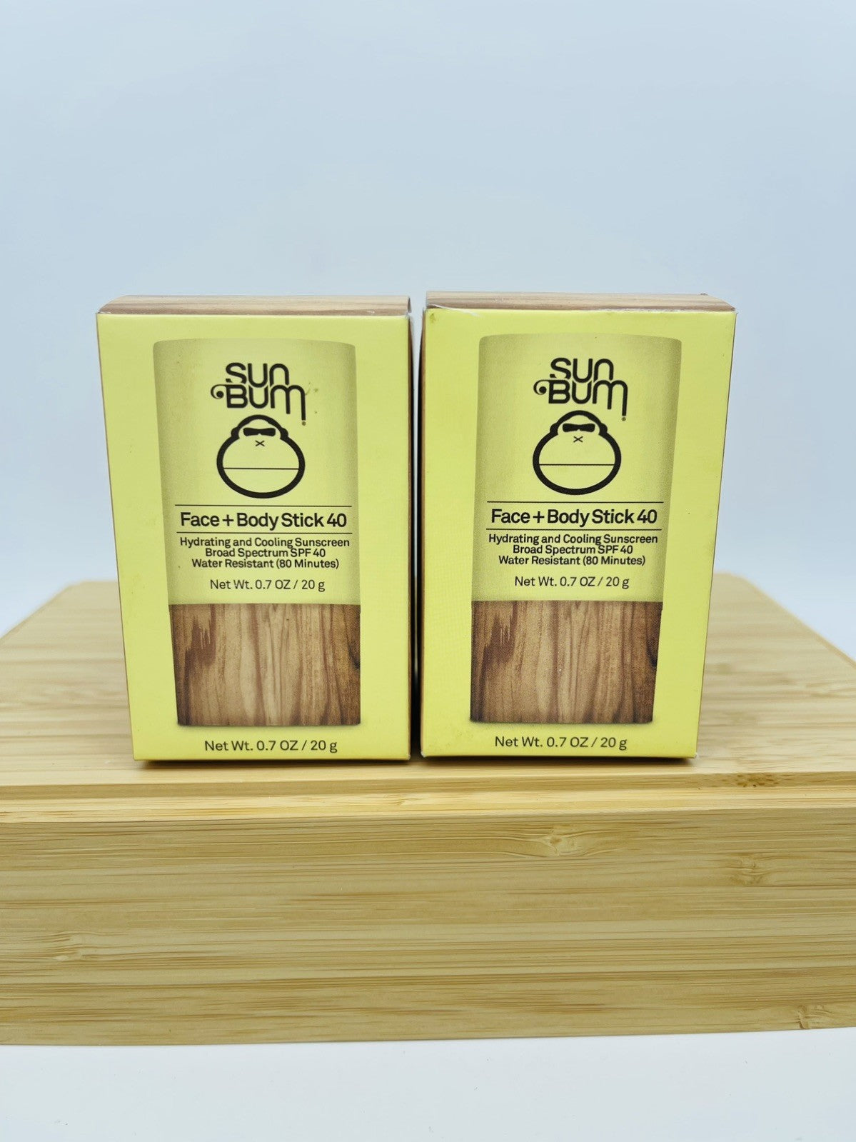 Sun Bum SPF 40 Face & Body Stick Sunscreen 0.7oz Pack of 2