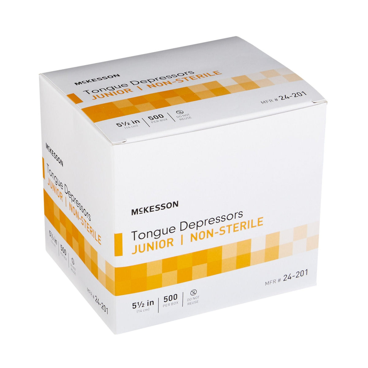 Non-Sterile Wooden Tongue Depressors 6-Inch Pack of 500 for Medical & Craft Use