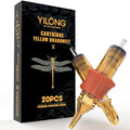 Tattoo Cartridge Needles Round Shader & Liner, 316L Stainless Steel 20Pcs per Box