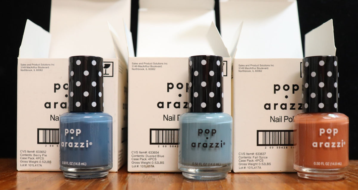 Set of 12 Fall Spice & Berry Pie Nail Polish - Pop-Arazzi