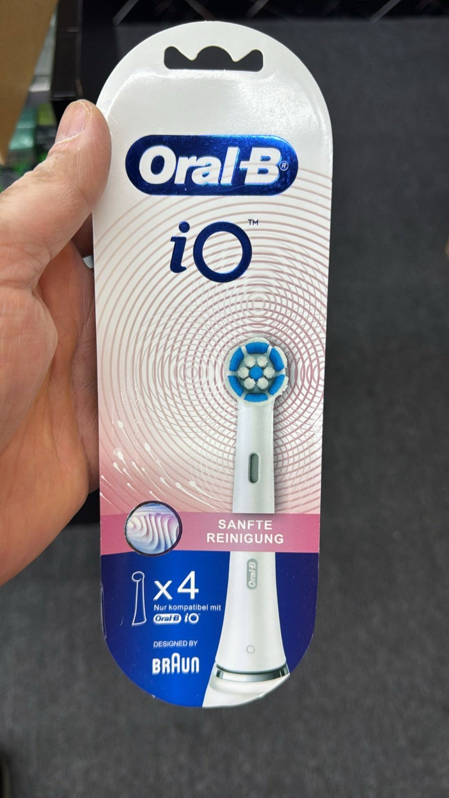 8 Pack Sensitive Brush Heads for Oral-B iO Electric Toothbrushes