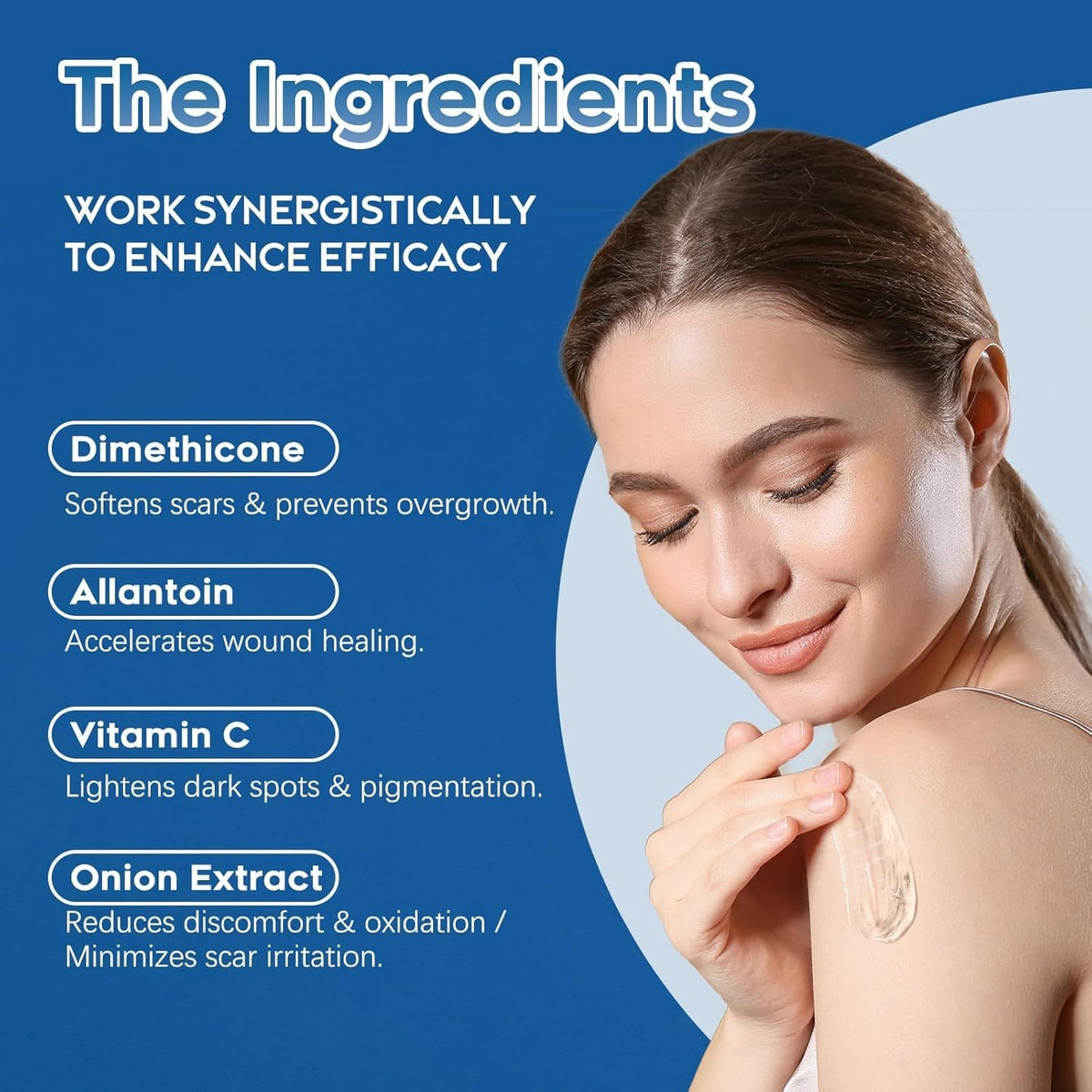 Scar Removal Gel for Surgical & Acne Scars - Silicone, Hydrating Formula