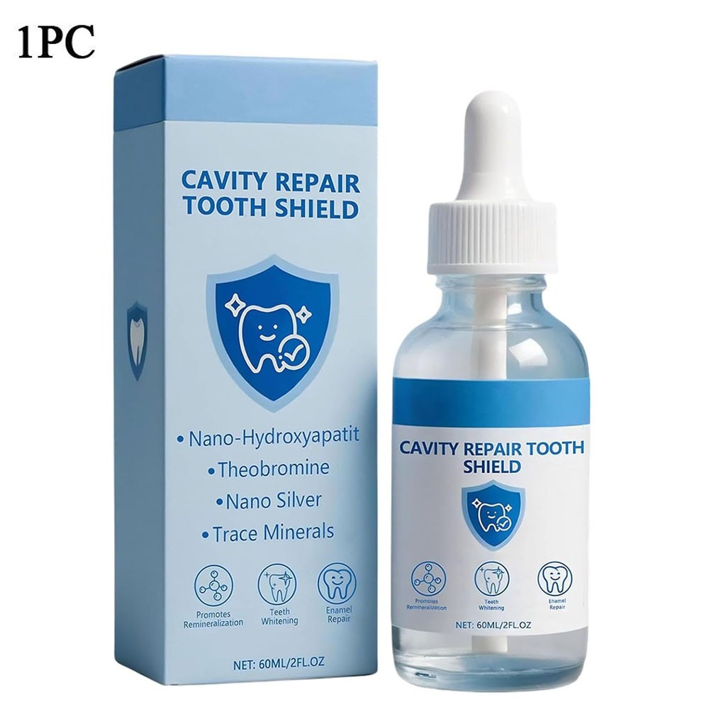 Liquid Nano Hydroxyapatite Tooth Repair Serum for Enamel Remineralization - 1/2 or 2 Pieces