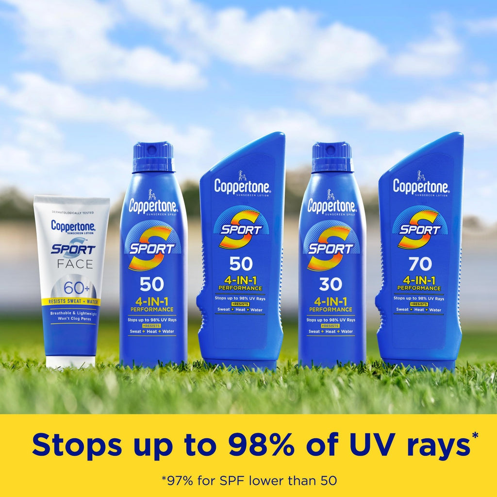 High-Performance SPF 50 Water-Resistant Sunscreen Lotion 12-Pack - 7 fl oz