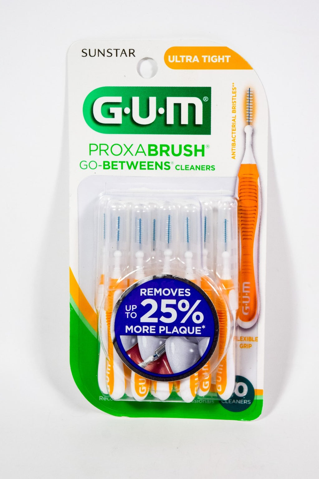 GUM Proxabrush Go-BETWEEN Cleaners Ultra Tight Size 10 - Flexible Oral Cleaners