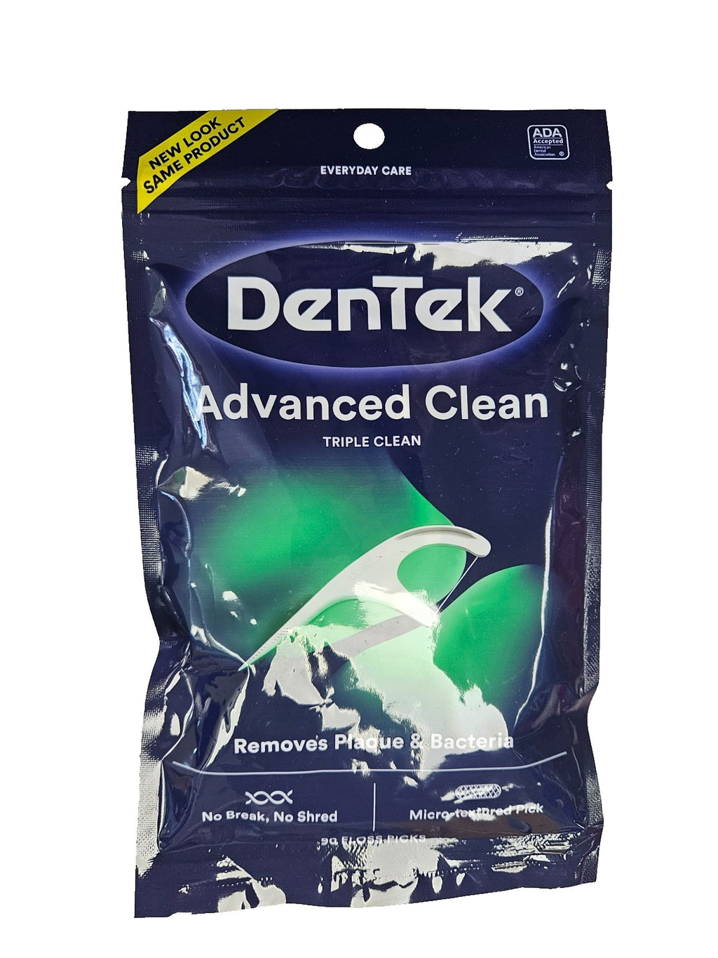 Extra Strong Dental Floss Picks - Triple Clean, 90 Count (3 Pack)
