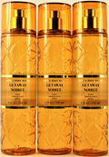 Bath & Body Works Getaway Soiree Body Mist Spray 8Oz - Set of 3