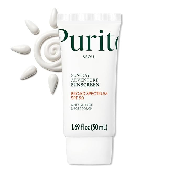 SPF50+ Sunscreen with UV Protection for Sensitive Skin 50ml - Lightweight, No White Cast