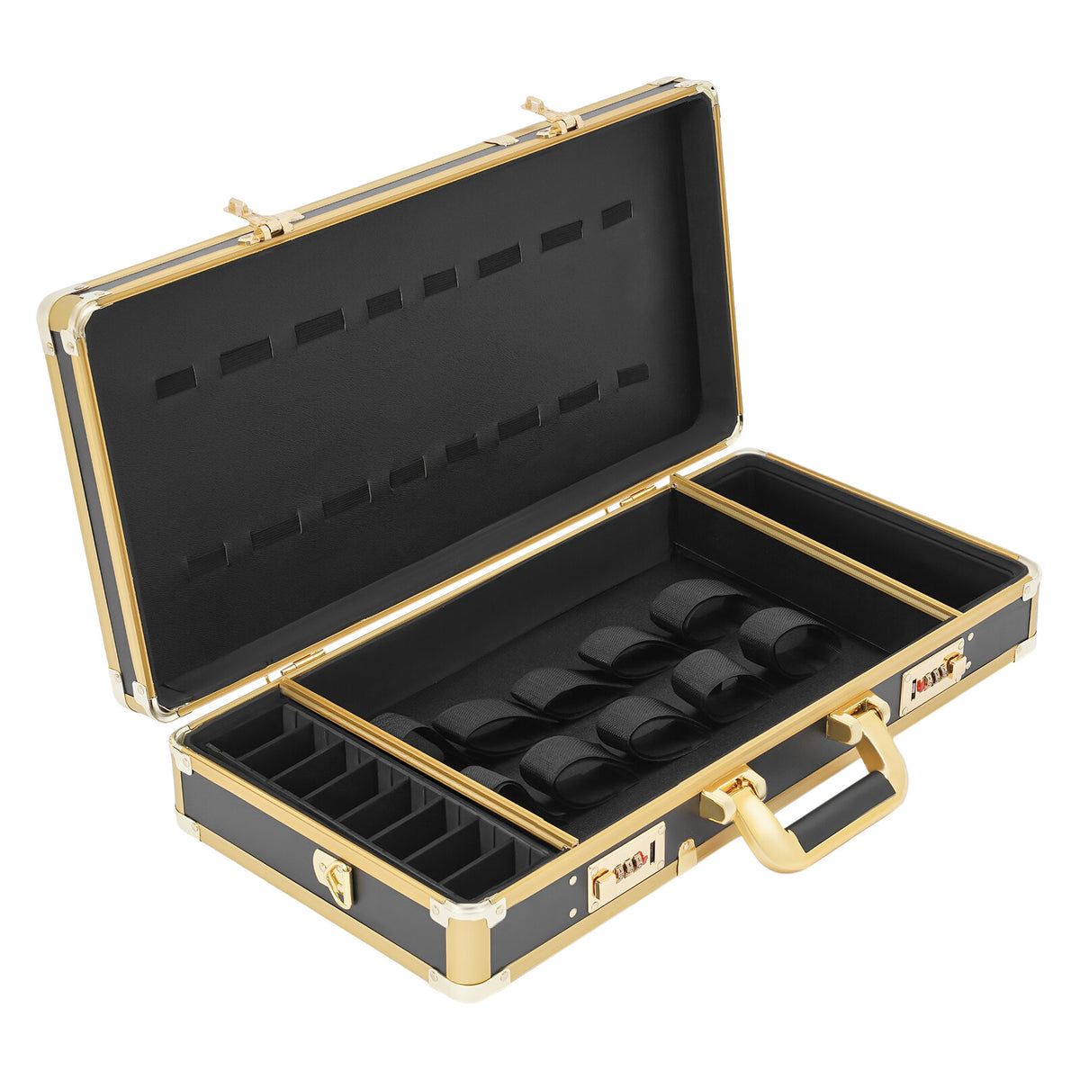 Large Portable Barber Travel Suitcase Organizer Case for Hair Trimmers