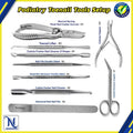 Pro Podiatry Nail and Pedicure Kit - Manicure & Foot Care Tools with Stainless Steel Instruments