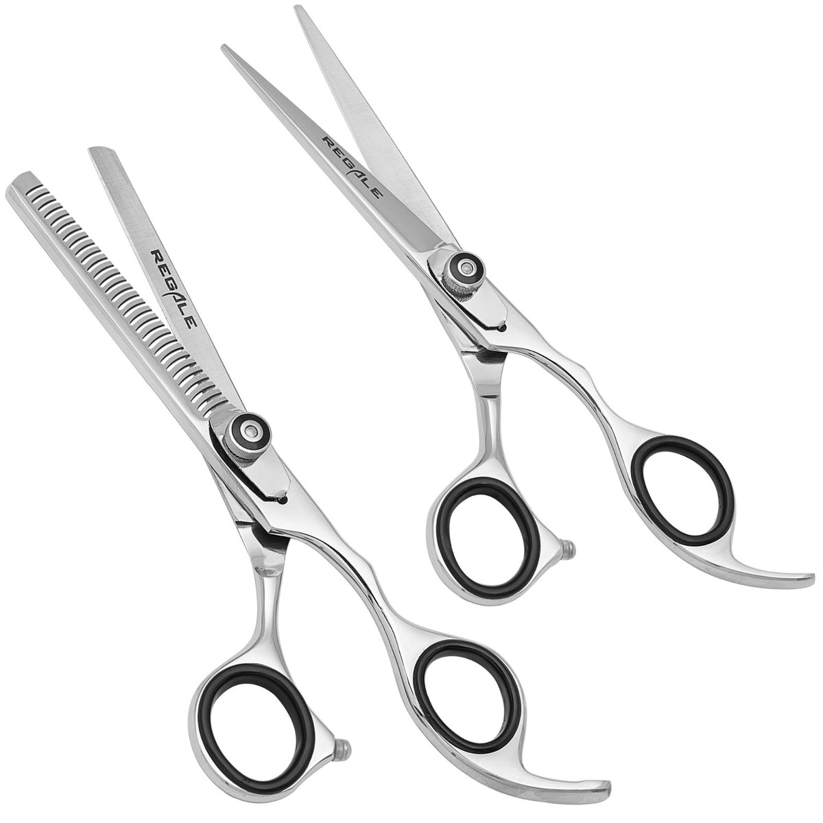 Professional Hair Cutting & Thinning Shear Set - 6.5 Inches Japanese Steel