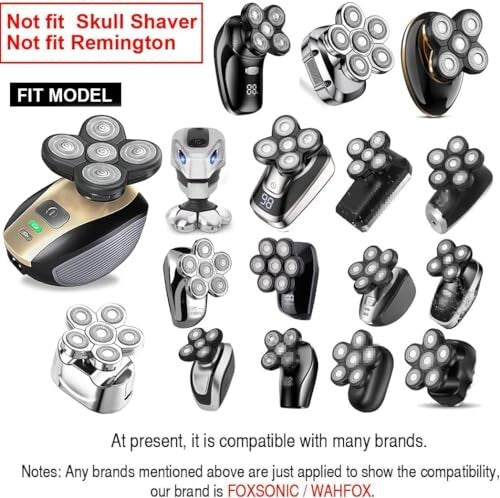 Universal 5 Blade Electric Shaver Replacement Heads for Men’s Razor - Model Variants
