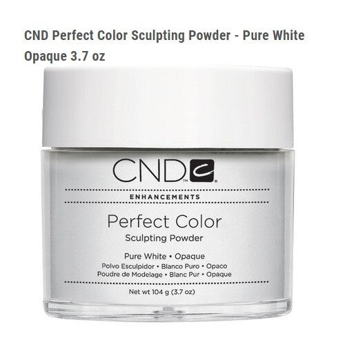 Sculpting Powder for Nail Art - White & Pink Colors, Long-Lasting