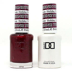DND Duo Gel & Lacquer Set - Holiday Pomegranate Nail Polish
