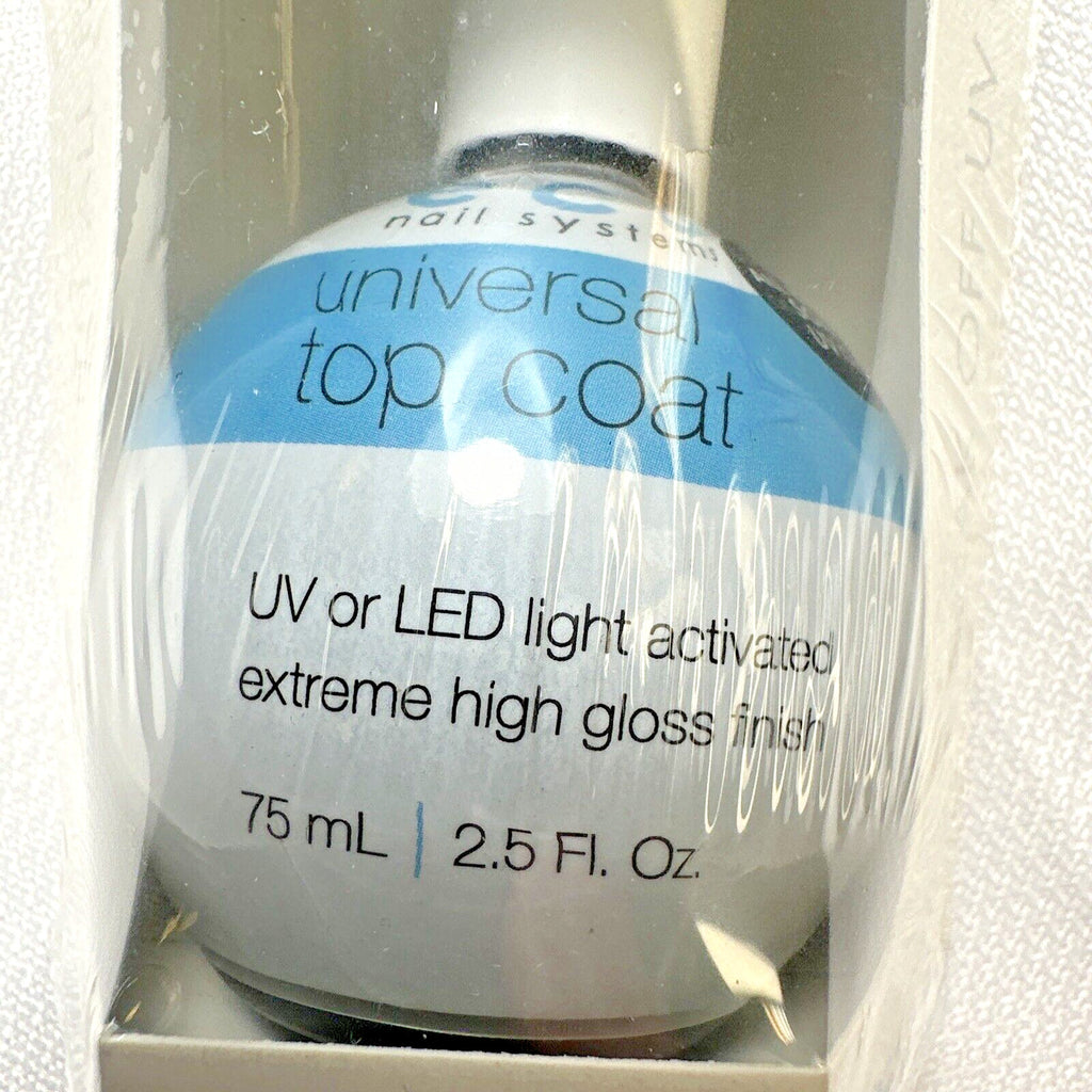 UV Gel Top Coat 75ml - High Gloss Sealing for UV & LED Nails