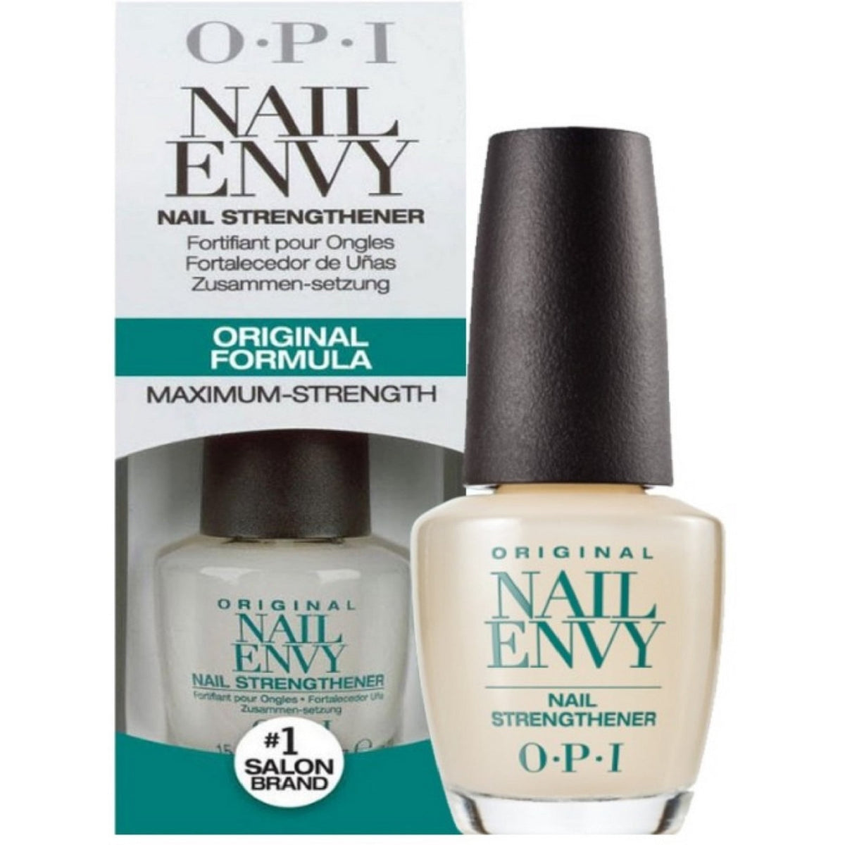 OPI Nail Envy Nail Strengthener - Maximum Strength Formula, 0.5 Fl Oz